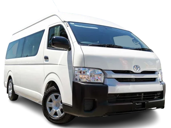 Toyota Hiace Bus High top car hire lagos